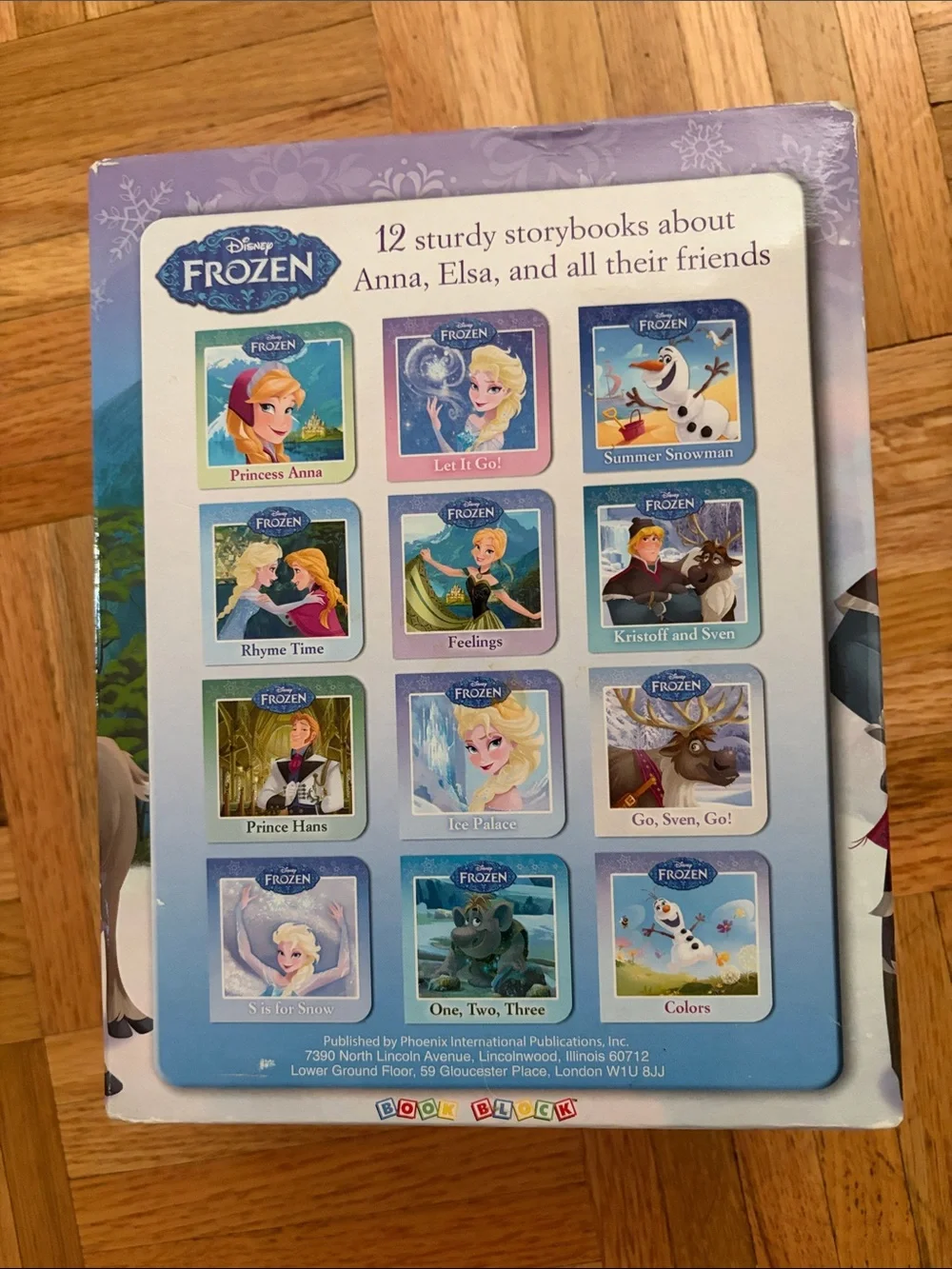 Disney Frozen Book Set - 11 Board Books - Easy Reading Age 10 months +